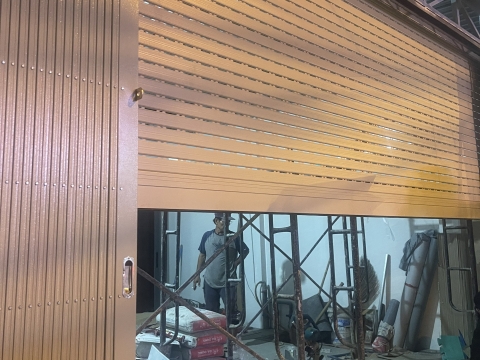CÔNG TRÌNH LẮP ĐẶT CỬA CUỐN & CỬA KÉO CHO ANH ĐỨC CỦ CHI