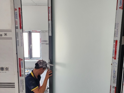 Công trình lắp đặt cửa Nhôm Xingfa - Củ  Chi hôm nay