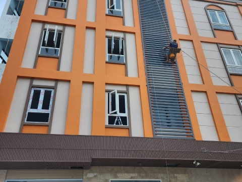 CT Lắp đặt cửa nhôm xingfa cho Khách sạn Bảo Ngọc - Bình Dương