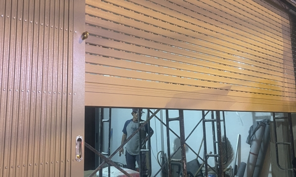 CÔNG TRÌNH LẮP ĐẶT CỬA CUỐN & CỬA KÉO CHO ANH ĐỨC CỦ CHI