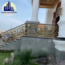 CẦU THANG NHÔM ĐÚC 12