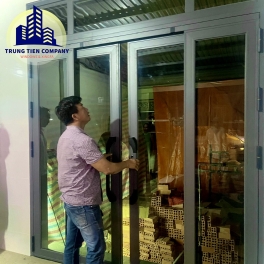 Cửa Nhôm xingfa trược quay - CT Củ Chi