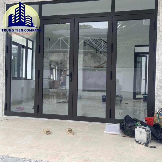 CỬA NHÔM XINGFA MỞ QUAY 4 CÁNH - PHỤ KIỆN HOPE